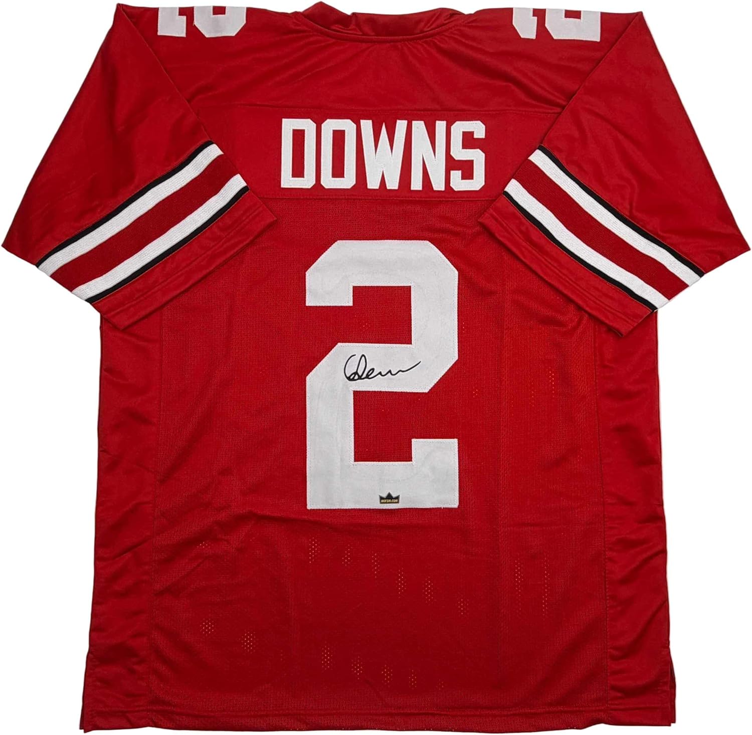 Facsimile Autographed Caleb Downs Ohio State Red Reprint Laser Auto College Football Jersey (Men’s XL) – Full Review